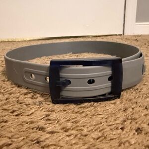 C4 Equestrian Belt - Gray with Navy Buckle